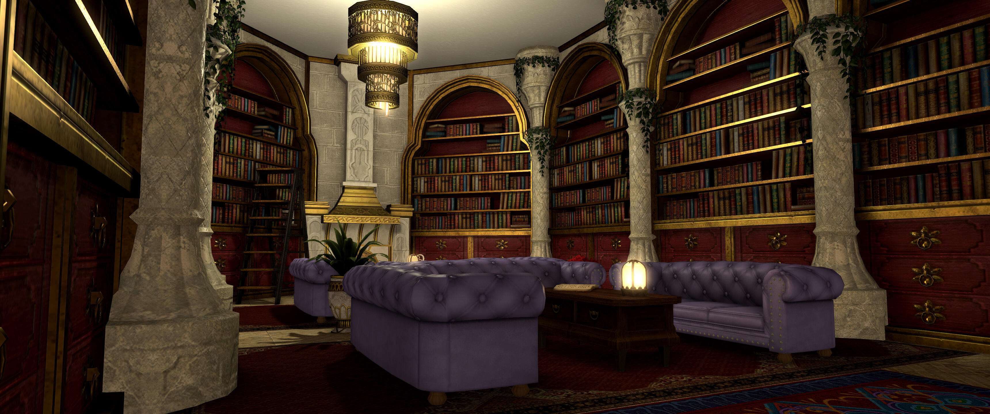 Lounge & Study (Second Floor)