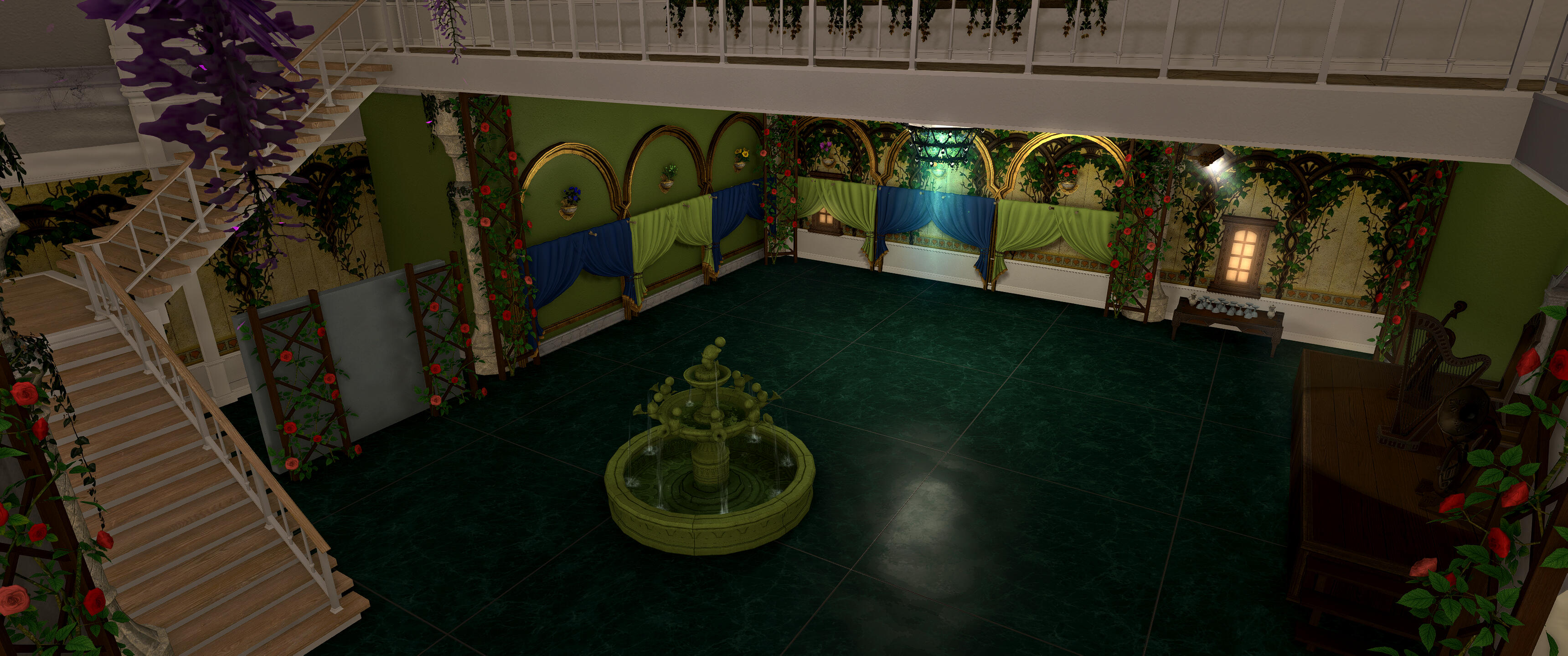 The Hall of Dancing Roses